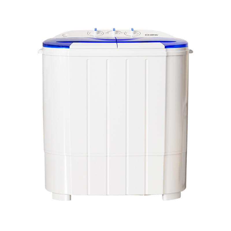 Meaisín níocháin Twin Tub ar leith a ní agus a thriomú